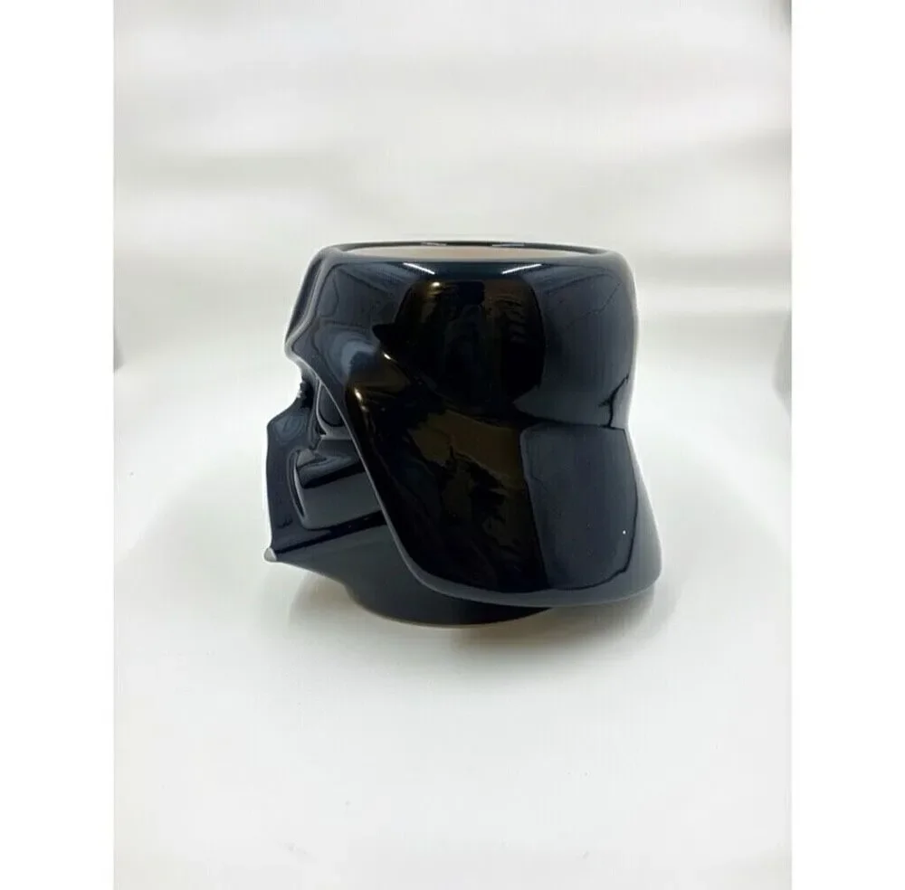 Star Wars Darth Vader Ceramic Mug Black Gloss Helmet Coffee Cup Collectible